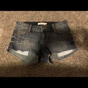 Aritzia Talula Denim Shorts
